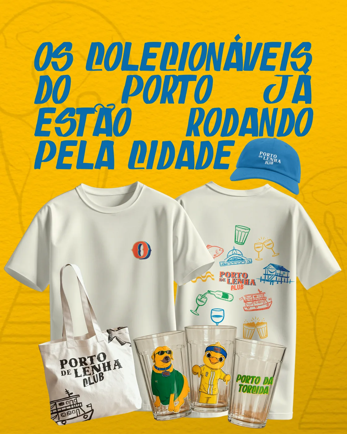 Redes sociais — Porto de Lenha