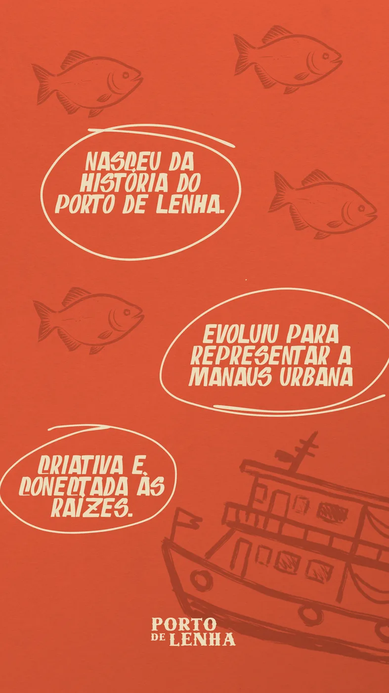 Redes sociais — Porto de Lenha
