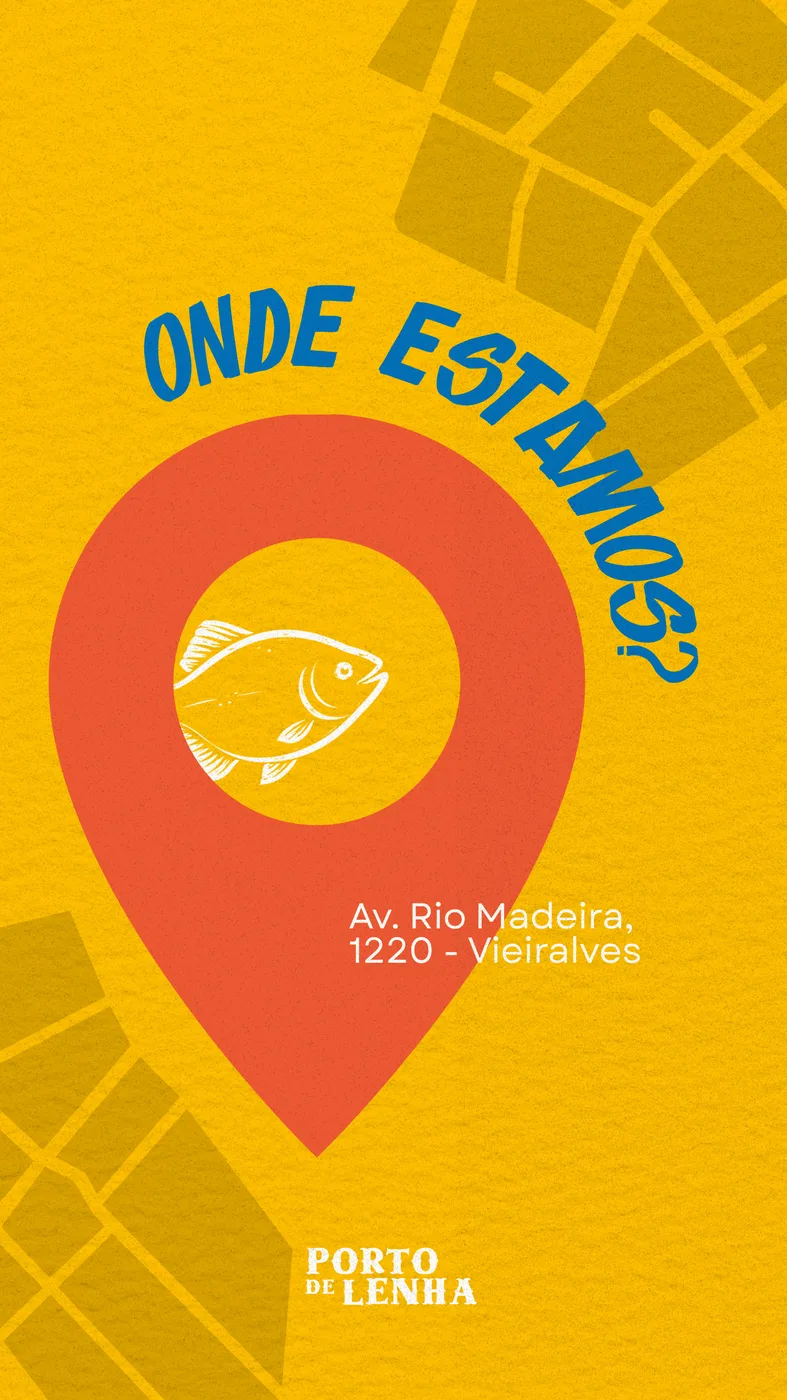 Redes sociais — Porto de Lenha